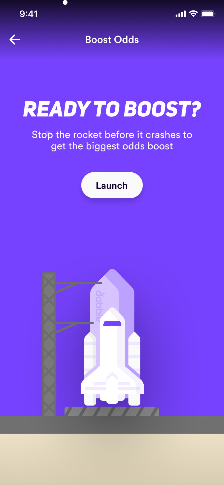 Rocket Boost in play