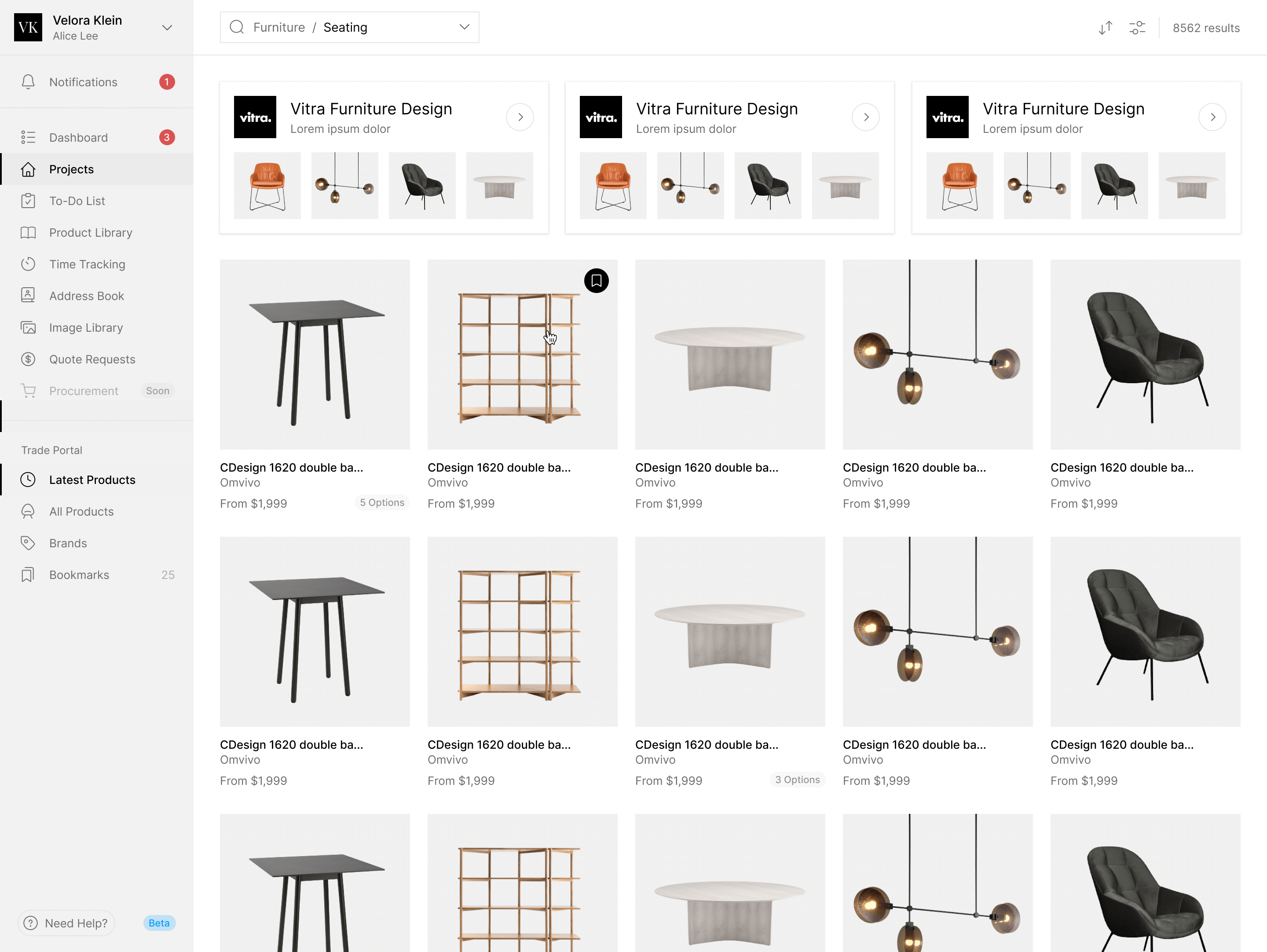 Marketplace search