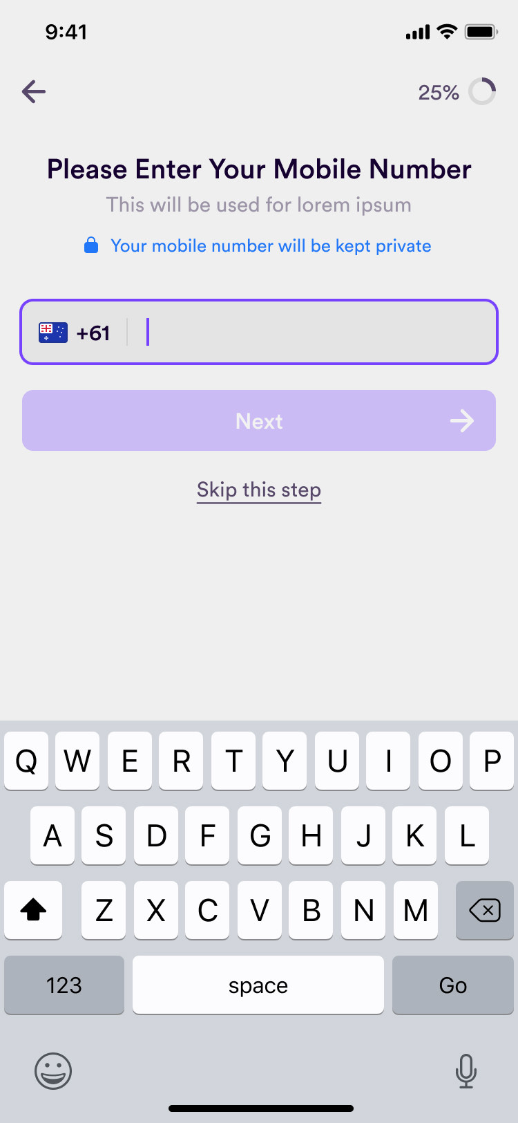 Dabble onboarding verification