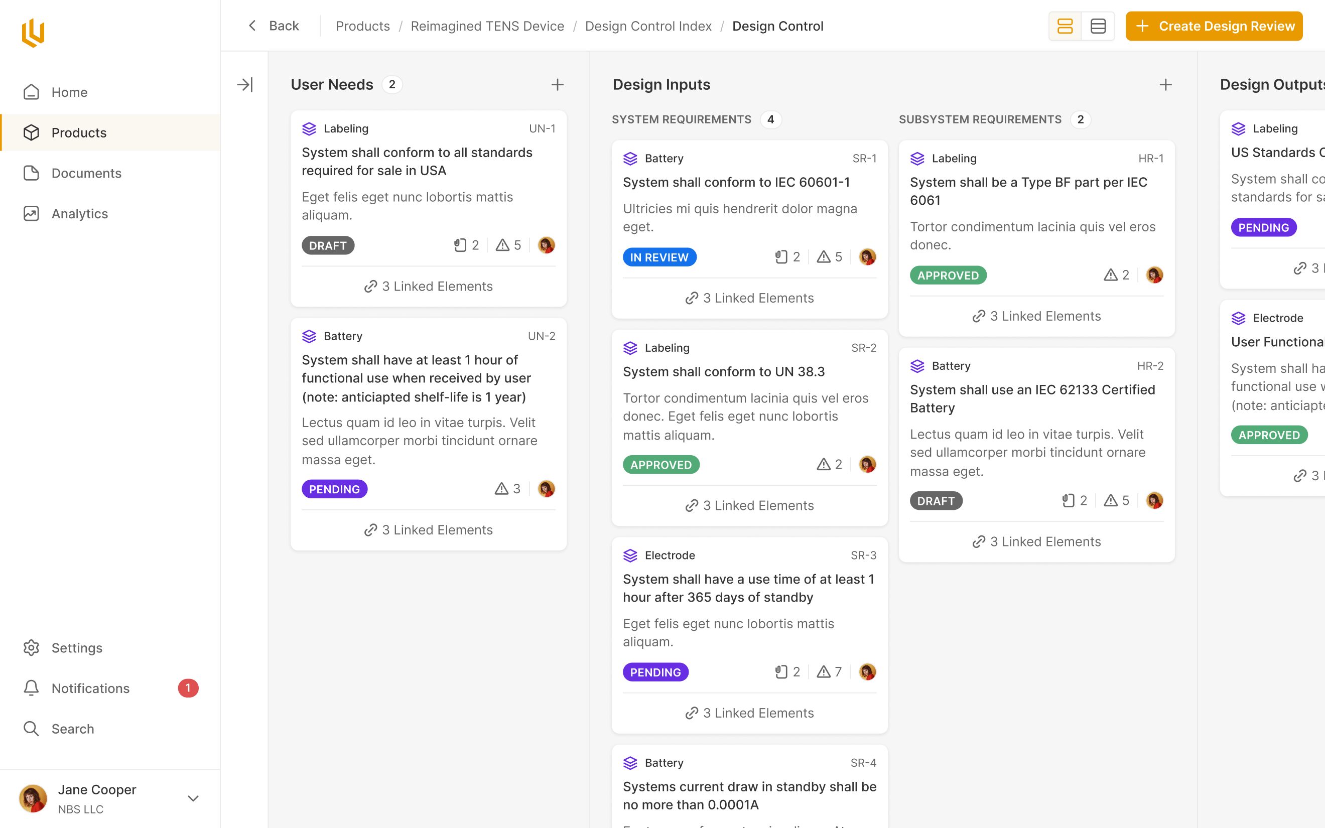 Ultralight Design Control